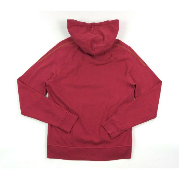 True Religion Atwater Village Hoodie Sweatshirt Mens Medium Red Pullover USA - Picture 10 of 12